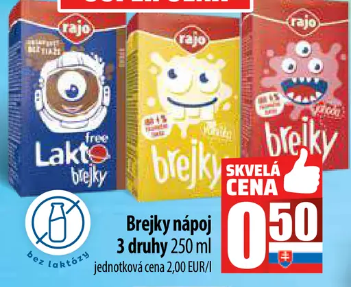 Rajo Brejky nápoj