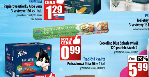 Coccolino Blue Splash aviváž