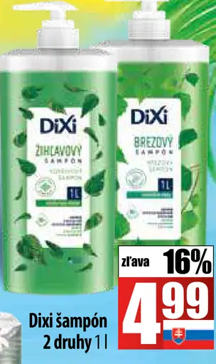 Dixi Žihľavový šampón