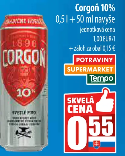 Corgoň 10%