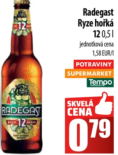Radegast Rýdzo hořká