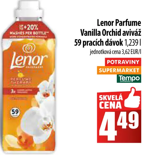 Lenor Perfume Vanílla Orchid aviváž