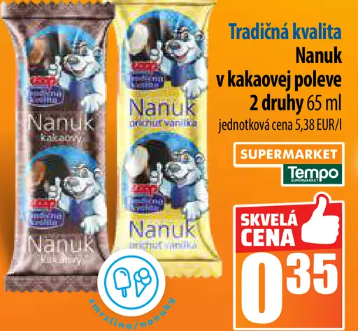 Nanuk v kakaovej poleve