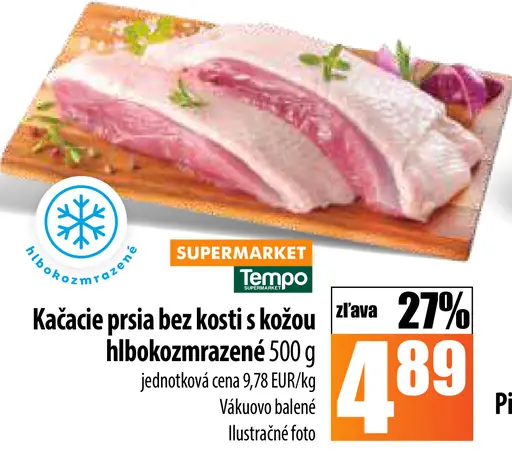 Tauris Kuračie prsia bez kosti s kožou
