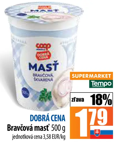 Coop Mačanka Bravčová masť