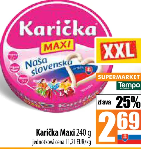 Karicka Maxi Naša slovenská