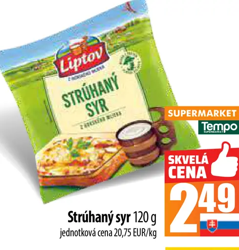 Liptov Strúhaný syr