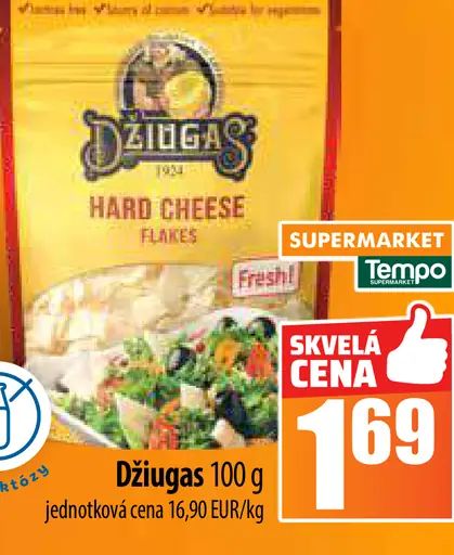 Džiugas syr strúhaný