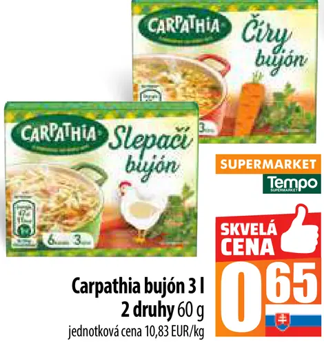 Carpathia Bujón slepačí - číry