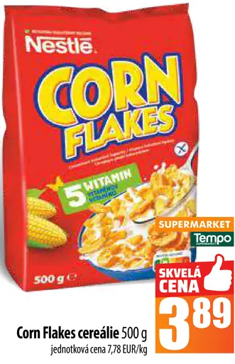 Nestlé Corn Flakes cereálie