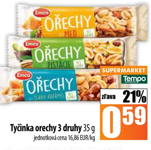 Vemco Tyčinka orechy