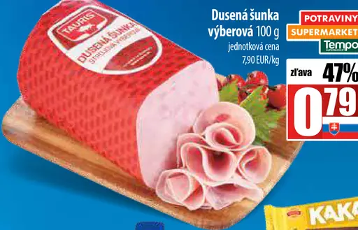 Dobrý Hmotný Výrobok dusená šunka výberová