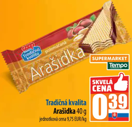 Tradičná kvalita Arašidka