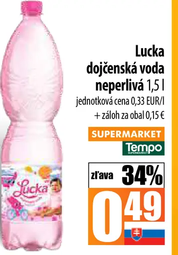 Lucka dojčenská voda
