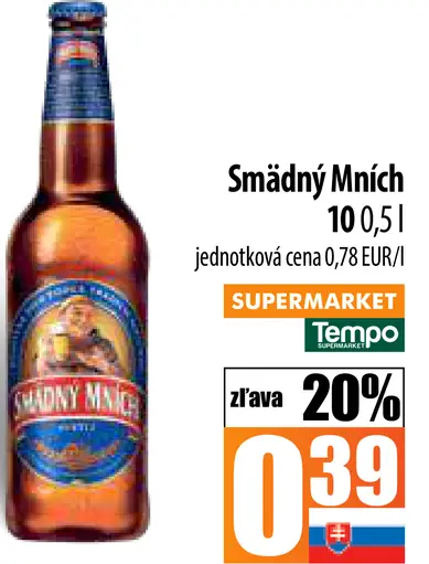Smädný Mních 10 plechovka