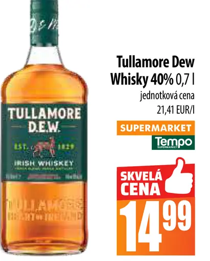 Tullamore Dew whisky