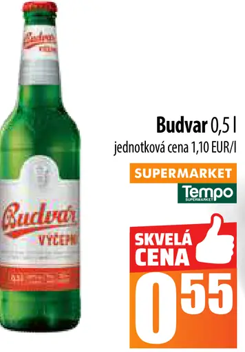 Budvar plechovka