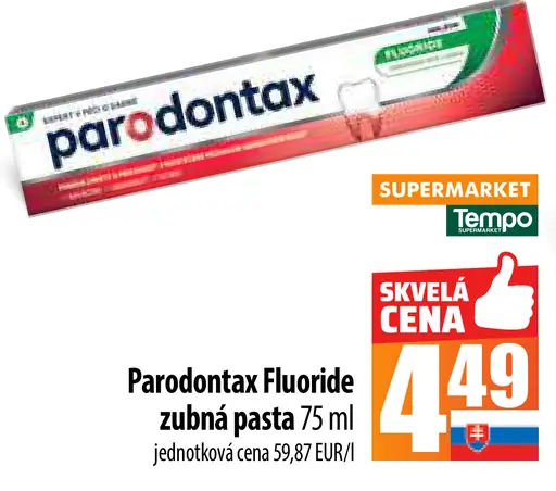 Parodontax Fluoride zubná pasta