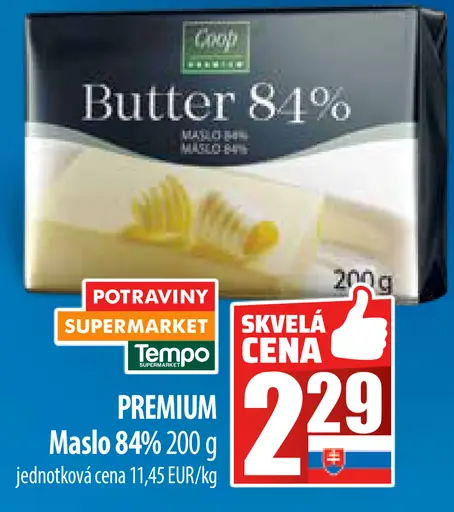 Coop Maslo 84%