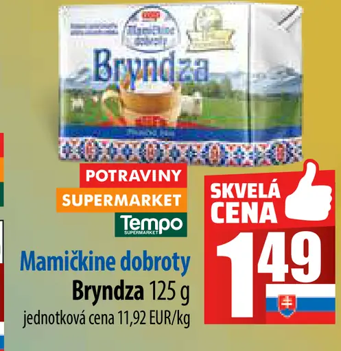 Mamkine dobroty Bryndza