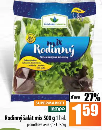 Mix rodinný šalát