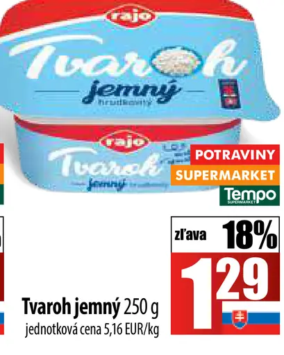 Tvaroh jemný