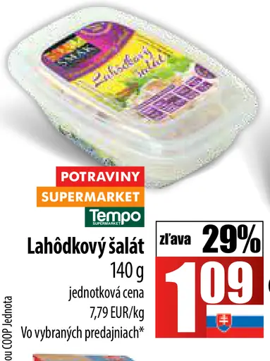 Lahôdkový šalát