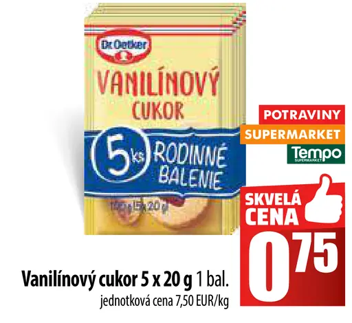 Vanilínový cukor