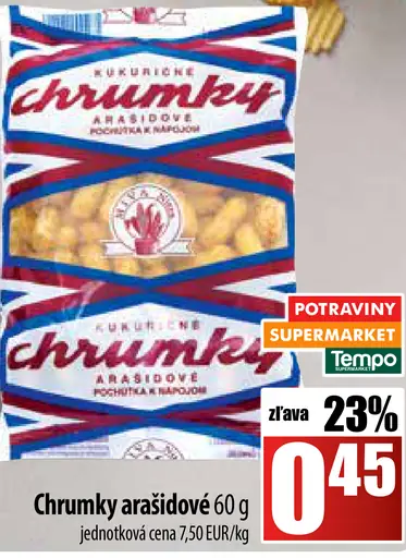 Chrumky arašidové