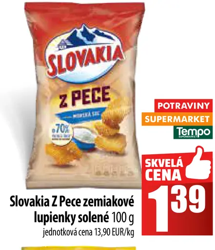 Slovakia Z Pece Tyčinky zemiakové