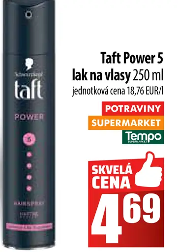 Taft Power 5 lak na vlasy