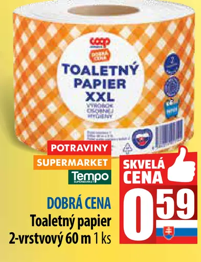 Dobrý den toaletný papier XXL