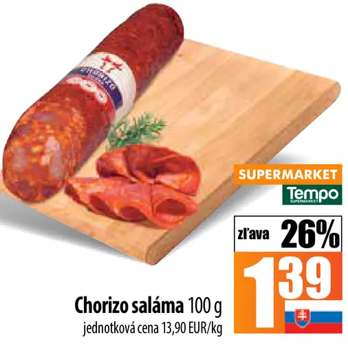 Chorizo saláma