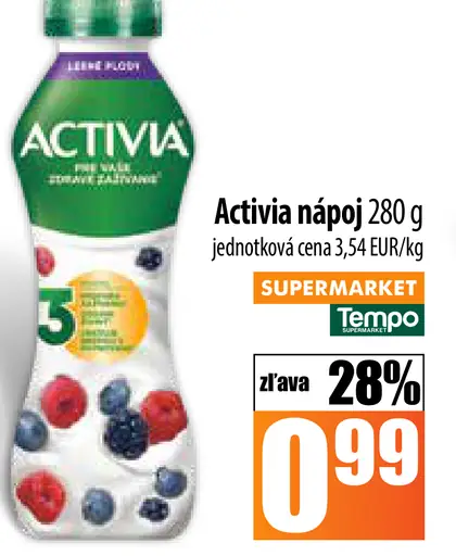 Activia nápoj