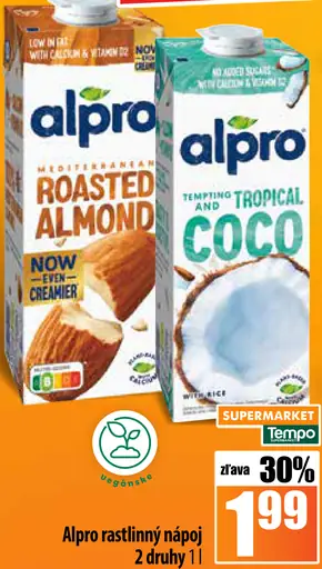 Alpro rastlinný nápoj