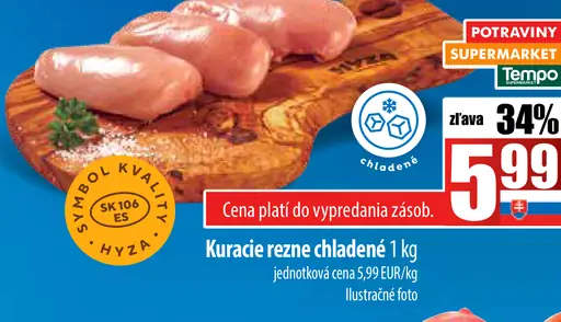 Hyza Kuracie rezne chladené