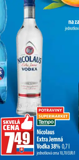 Nicolaus Extra Jemná Vodka