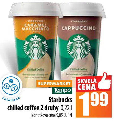 Starbucks chilled coffee