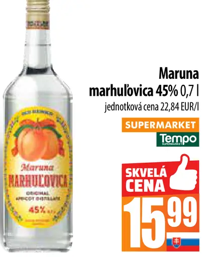 Maruna marhuľovica okrúhla