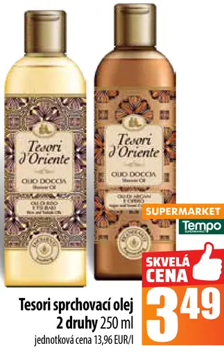 Tesori sprchovací olej