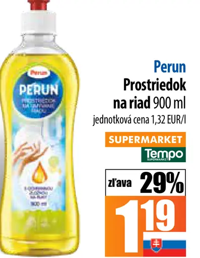 Perun Prostriedok na riad