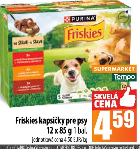 Friskies kapsičky pre psy