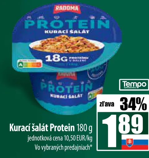 Radoma Kurací šalát Protein