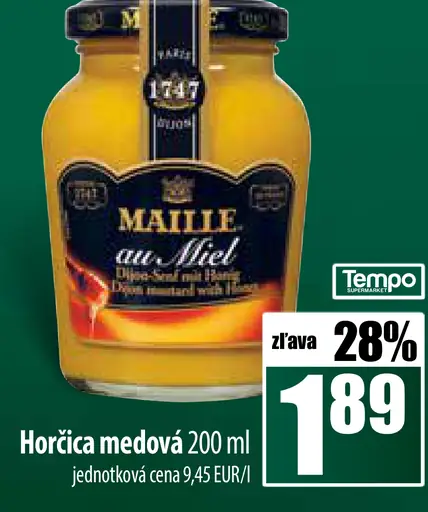 Maille Horčica medová