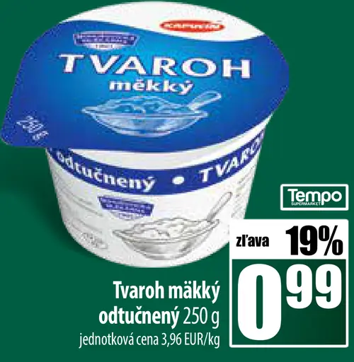 Sójka Tvaroh mäkký odtučnený