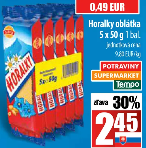 Horalky oblátka