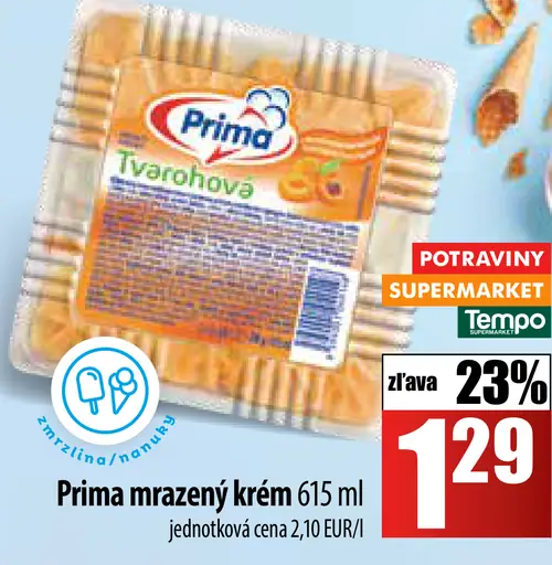 Prima mrazený krém