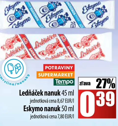 Ledňáček nanuk/Eskymo nanuk
