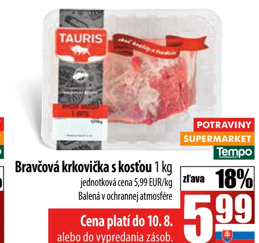 Tauris Bravčová krkovička