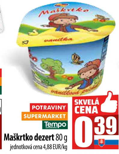 Maškrtné dezert